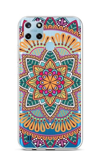 TopQ Kryt Realme C25Y silikón Happy Mandala 70628