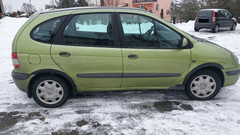 Plastové lemy blatníka Renault Scénic I 1996 - 2003, 4 dielna sada