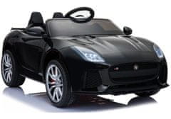 Lean-toys Jaguar F-Type batérie auto čierna