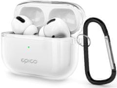 EPICO Transparent Cover pre Airpods Pro 9911101000016, biela transparentná