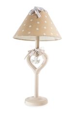 Greatstore Dekoratívna drevená lampa Baby (02) Béžová