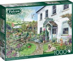 Falcon Puzzle Domček s výhľadom 1000 dielikov