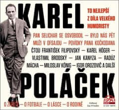 Karel Poláček: To nejlepší z díla velkého humoristy - 2 CDmp3