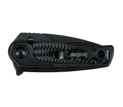 Kershaw 1313BLK SPOKE vreckový nôž s asistenciou 5,2 cm, Blackwash, celooceľový