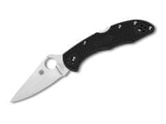 Spyderco C11FPWCBK Delica 4 Lightweight Black vreckový nôž 7,3 cm, čierna, FRN