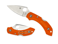 Spyderco C28POR2 Dragonfly 2 Lightweight Orange vreckový nôž 5,7 cm, oranžová, FRN