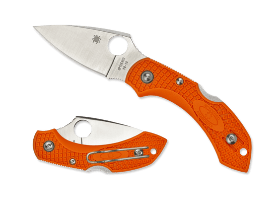 Spyderco C28POR2 Dragonfly 2 Lightweight Orange vreckový nôž 5,7 cm, oranžová, FRN