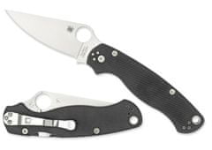 Spyderco C81GP2 Para Military 2 vreckový nôž 8,7 cm, čierna, G10 