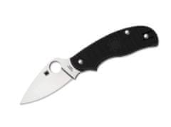 Spyderco C127PBK Urban Leaf Lightweight vreckový nôž 6,6 cm, čierna, FRN 