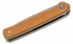 Civilight C20010B-A Stylum Front Flipper Brown vreckový nôž 7,5 cm, hnedá, Micarta