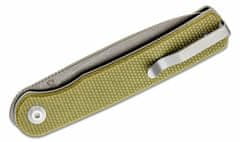 Civilight C20010B-B Stylum Front Flipper Olive vreckový nôž 7,5 cm, olivovo-zelená, Micarta