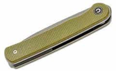 Civilight C20010B-B Stylum Front Flipper Olive vreckový nôž 7,5 cm, olivovo-zelená, Micarta