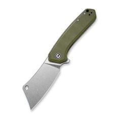 Civilight C2011A Mini Mastodon OD Green malý vreckový nôž 7,5 cm, zelená, G10