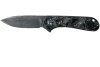 C907C-DS2 Elementum Damascus/CFSilvery vreckový nôž 7,5cm, damašek, uhlíkové vlákno, striebro