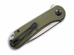 Civilight C907E Elementum OD Green vreckový nôž 7,5cm, zelená, G10