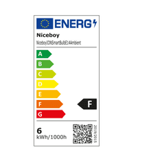 Niceboy Smart žiarovka ION AMBIENT E14 5,5W biela stmievateľná 2ks