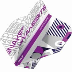 RED DRAGON Letky Peter Wright Snakebite Stack Hardcore - White & Purple RF6661