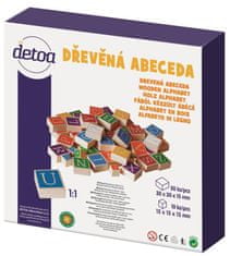 DETOA Drevená abeceda