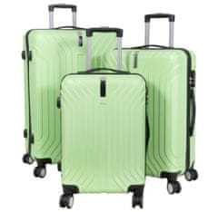 MONOPOL Sada kufrov Palma Arcadian Green 3-set