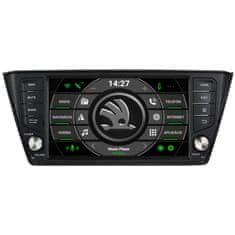 TomiMax 160 Android 12 autorádio Škoda Fabia 3