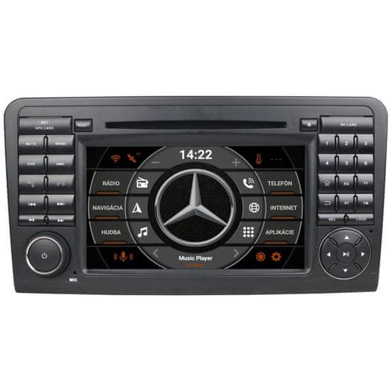 TomiMax 163 Android 12 autorádio Mercedes ML