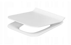 CERSANIT Como, antibakteriálne toaletné sedátko z duroplastu, biela, K98-0143