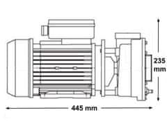 Gerda Hydromasážné čerpadlo 2. rychlostne WP300