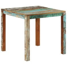 Petromila vidaXL Jedálenský stôl 82x80x76 cm recyklovaný masív