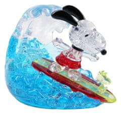 HCM Kinzel 3D Crystal puzzle Surfujúce Snoopy 41 dielikov