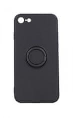 Vennus Kryt RING iPhone SE 2022 silikón čierny 71045