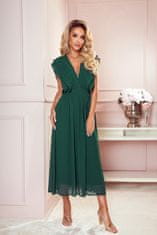 Numoco Dámske šaty 367-1 YANA + Nadkolienky Gatta Calzino Strech, zelená, XL