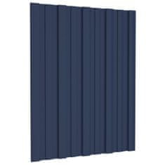 Vidaxl Strešné panely 36 ks pozinkovaná oceľ antracitové 60x45 cm