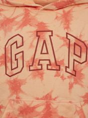 Gap Detská batikovaná mikina s logom S
