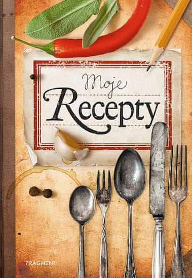 autora nemá: Moje RECEPTY – zápisník