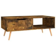 Petromila vidaXL Konferenčný stolík, tmavý dub 100x49,5x43 cm, kompozitné drevo