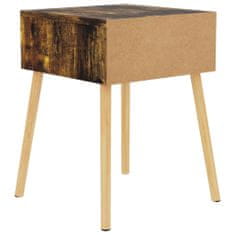 Petromila vidaXL Nočné stolíky 2 ks, tmavý dub 40x40x56 cm, kompozitné drevo