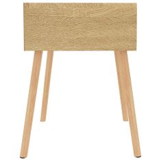 Petromila vidaXL Nočné stolíky 2 ks, dub sonoma 40x40x56 cm, kompozitné drevo