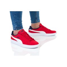 Puma Obuv červená 37.5 EU Smash V2 Buck JR