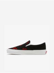 Vans Čierne dámske vzorované slip on tenisky VANS UA Classic Slip On 40