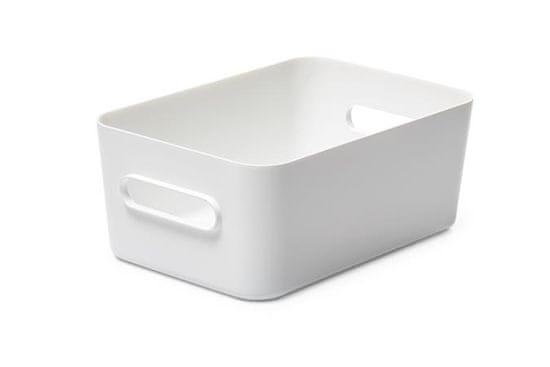 SMARTSTORE Úložný box "Compact M", biely, plast, 5,3 l, 10810