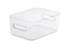 Úložný box "Compact Clear M", priehľadný, plast, 5,3 l, 10890