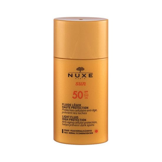 Nuxe Krém na tvár s fluidnej textúrou SPF 50 Sun ( Light Fluid High Protection) 50 ml