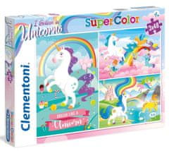 Clementoni Puzzle I Believe in Unicorns 3x48 dielikov