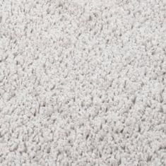 Petromila vidaXL Chlpatý koberec bledosivý 160x230 cm protišmykový