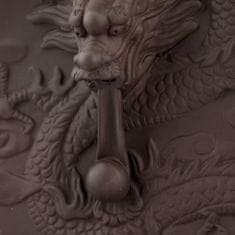 Feng shui Harmony Stojan draka na vonné kužele tečúci dym