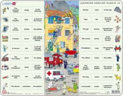 LARSEN Puzzle Angličtina 10: Záchranári 54 dielikov