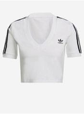 Adidas Biely dámsky crop top adidas Originals XS