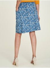 Tranquillo Modrá dámska vzorovaná sukňa Tranquillo XS