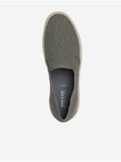 Geox Tmavozelené pánske slip on tenisky Geox Pantelleria 45