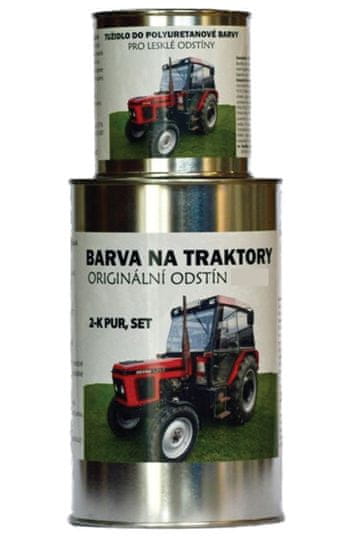 BARVY NA TRAKTORY FLIEGL, originálne 2-K PUR farby, SET s tužidlom lesk